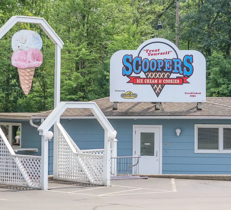 Get Ice Cream at Scoopers