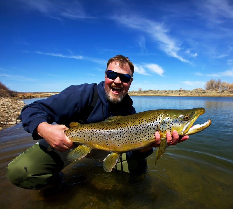 Fly-fishing the North Platte River