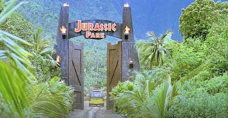 Jurassic Park Gate – Kauai, Hawaii