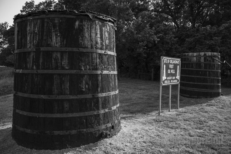 First Oil Well Site