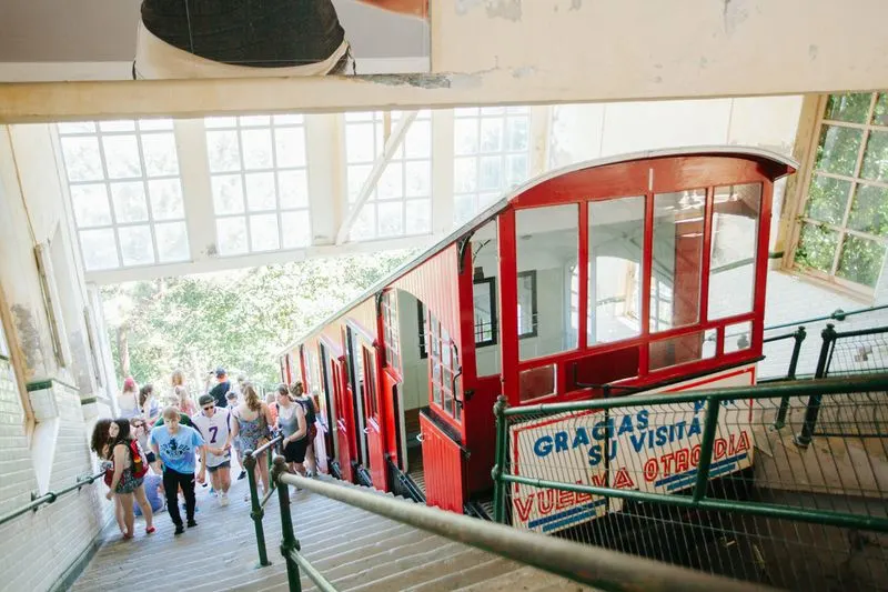 Take the funicular to Monte Igueldo