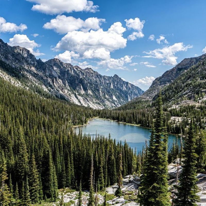 Pristine alpine lakes