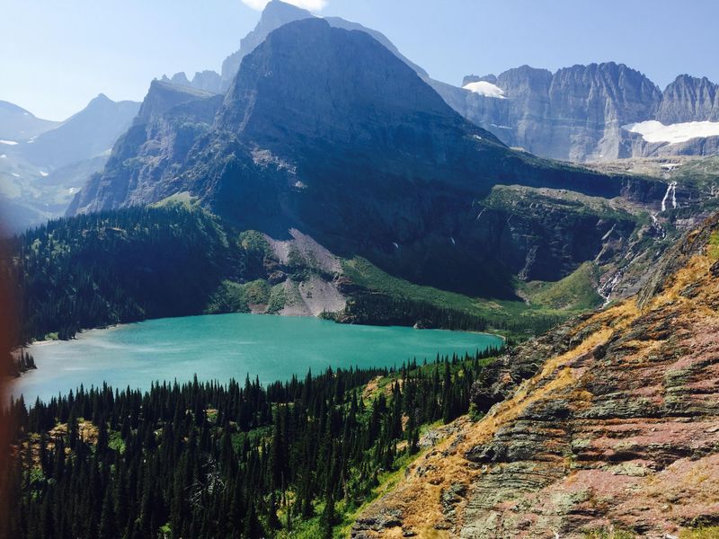 Grinnell Glacier / Lower Grinnell Lake