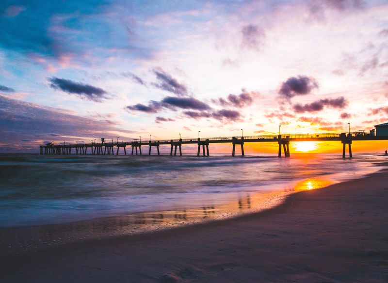 The Okaloosa Island Pier: Sunset Views and Sea Breezes