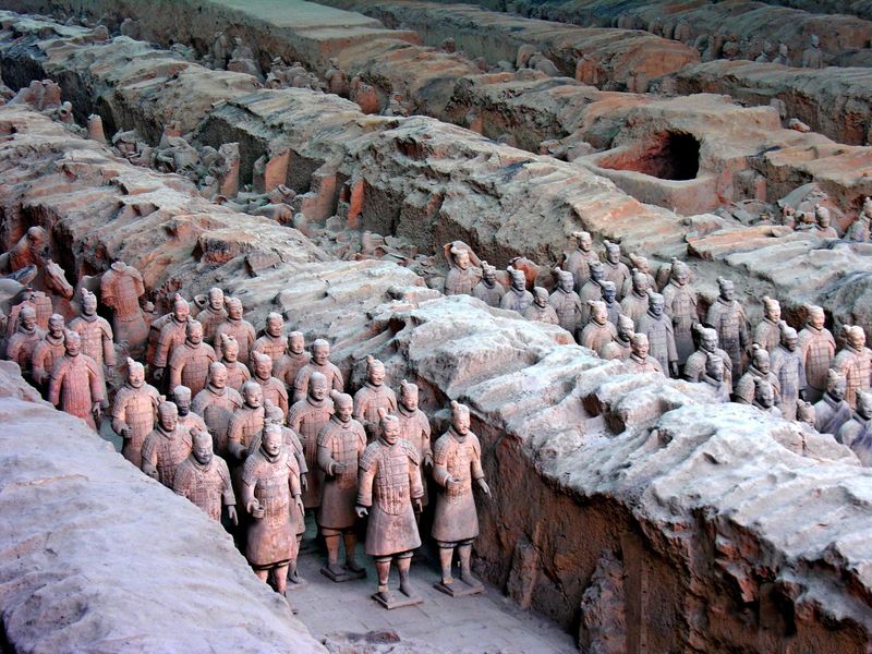 Mausoleum of Qin Shi Huang, China