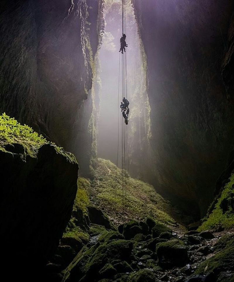 Caving in the Lost World