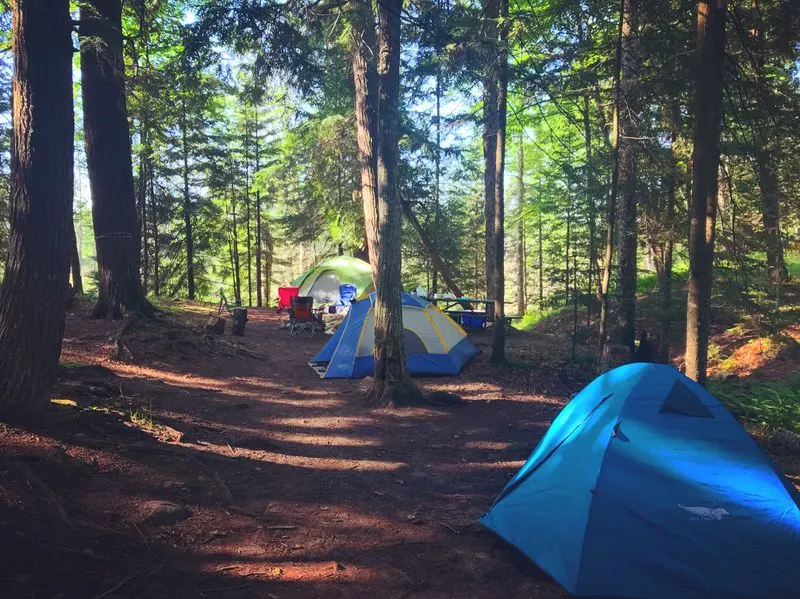Pitch a Tent at Big Bay State Park