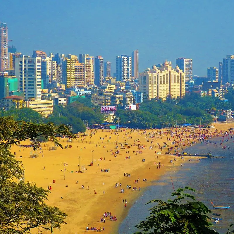 Chowpatty Beach, India