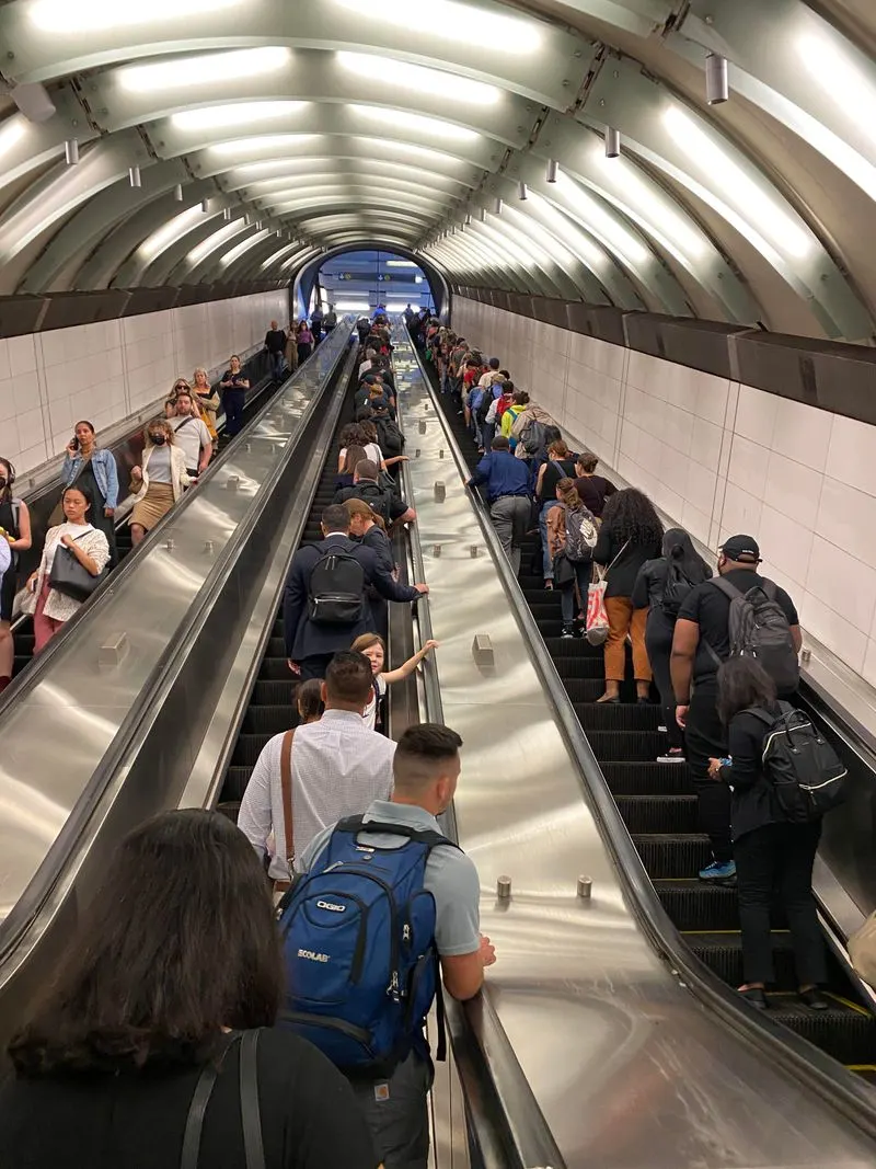Escalator Etiquette
