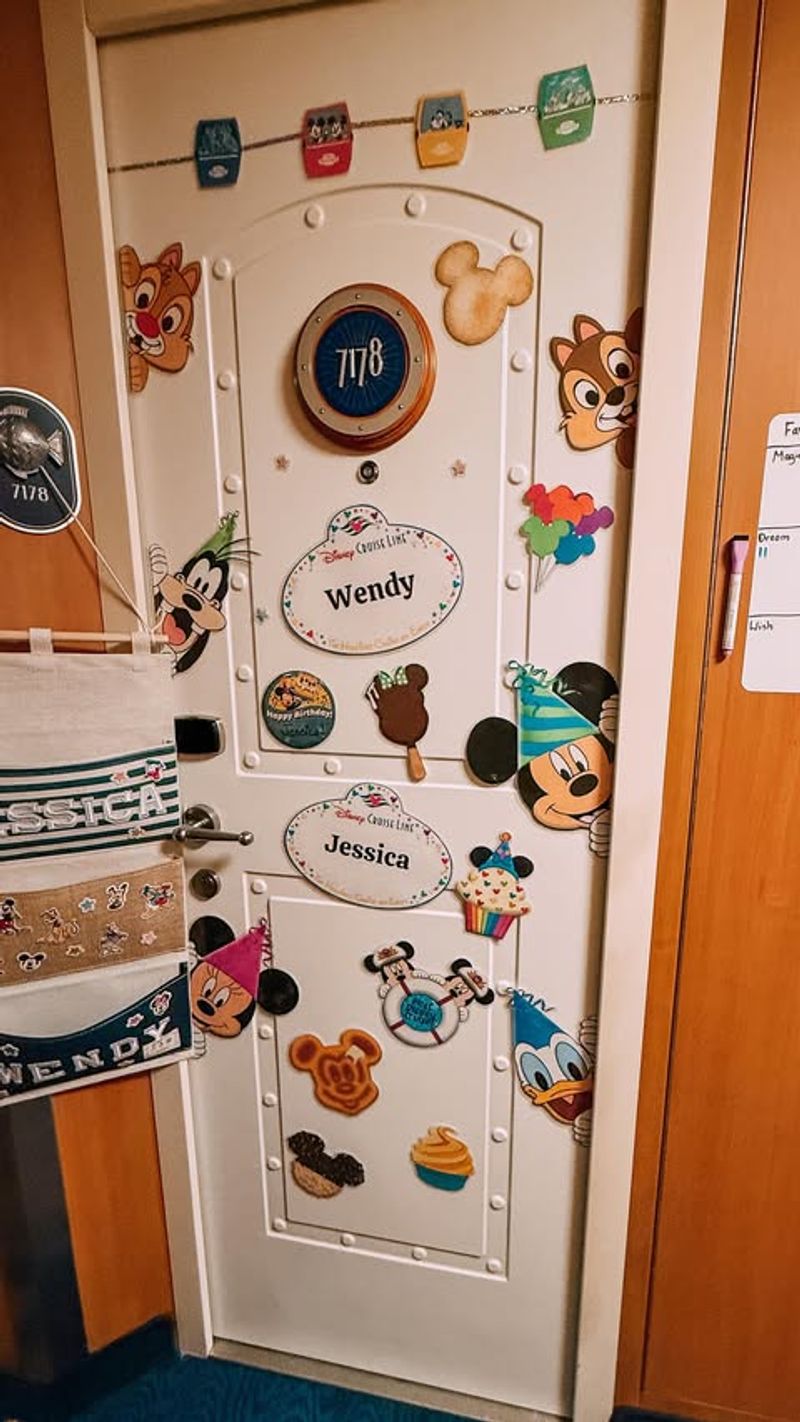 Disney-Themed Door Decorations
