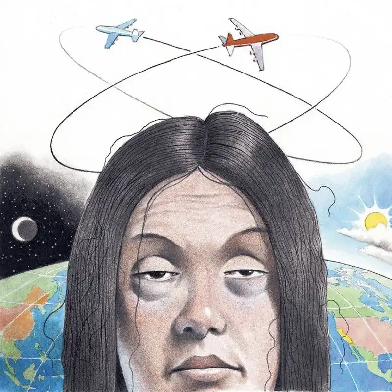 Jet Lag Varies by Travel Direction