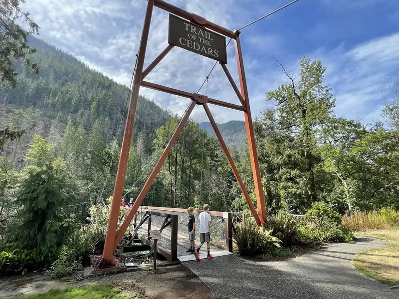 Explore the Trail of the Cedars