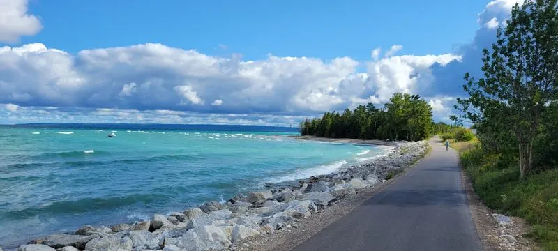Cycling the Little Traverse Wheelway