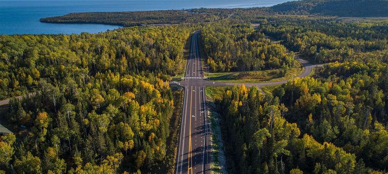 Scenic Drive Along Highway 61