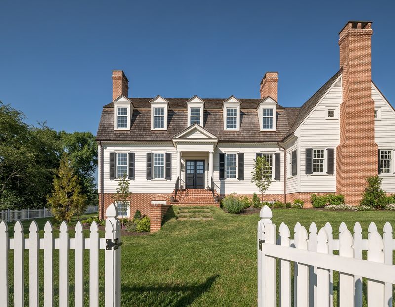 White-Clapboard Home in Pennsylvania Dutch Country