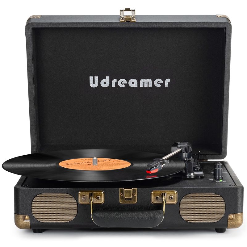 Portable Vinyl Record Player