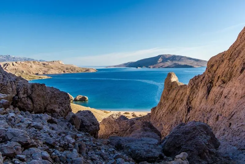 Beritnica Beach, Pag Island, Croatia