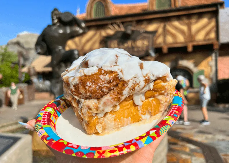Giant Warm Cinnamon Roll