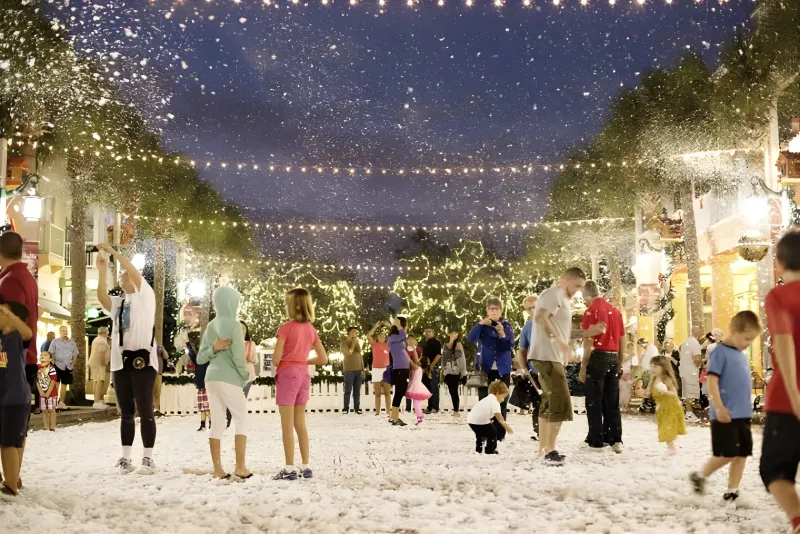Seasonal event visit