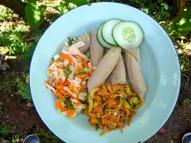 St. Lucia – Green Fig and Saltfish + Creole Comforts
