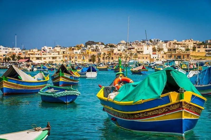 A Touch of Calm in Marsaxlokk