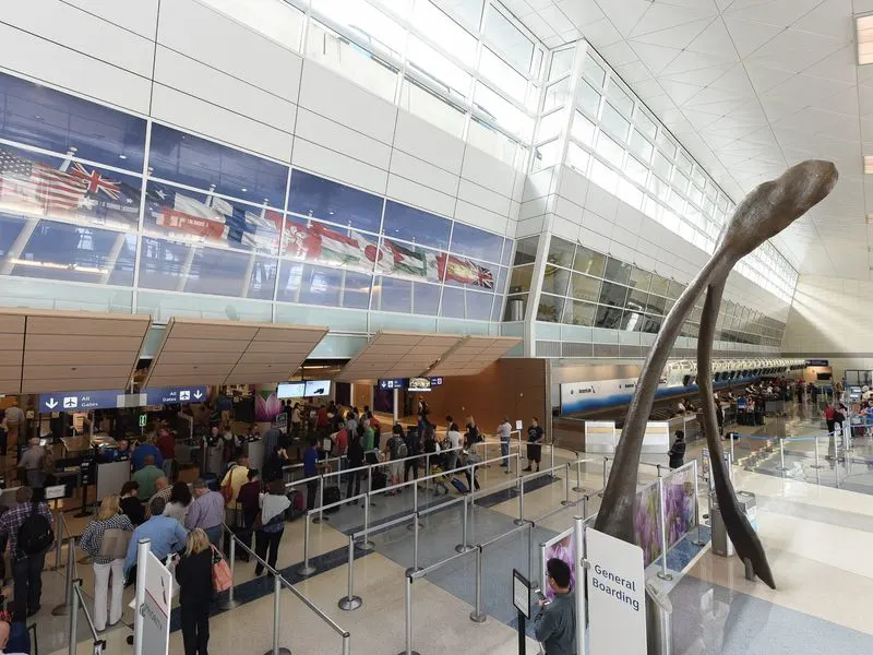 No Other U.S. Airport Comes Close in Walking Time