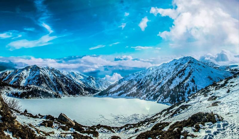 Almaty’s Big Lake, Kazakhstan