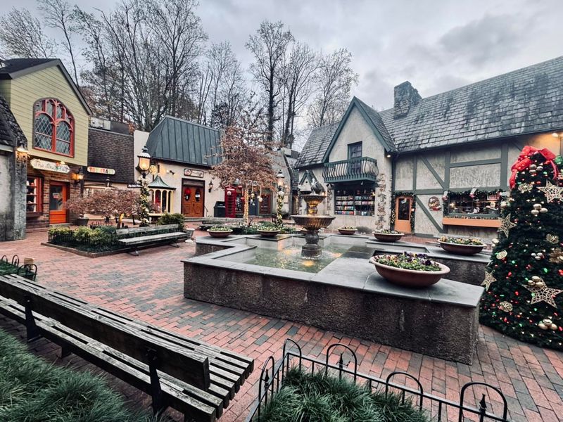 The Village Shops’ European Courtyard Style