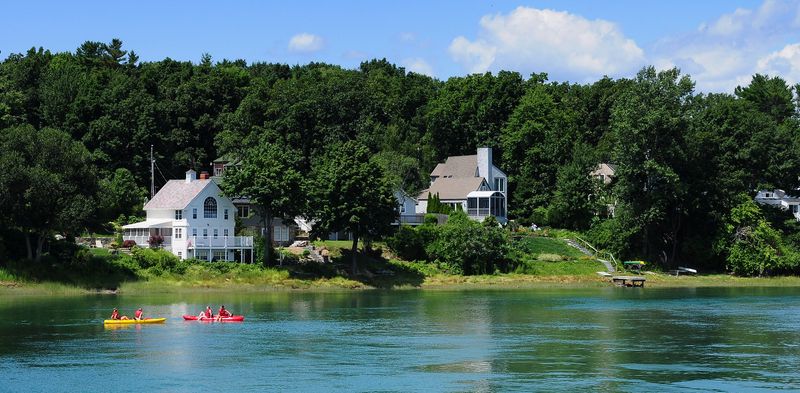 Kayaking on the Ogunquit River