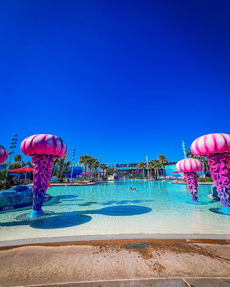 Big Blue Pool at Disney’s Art of Animation Resort