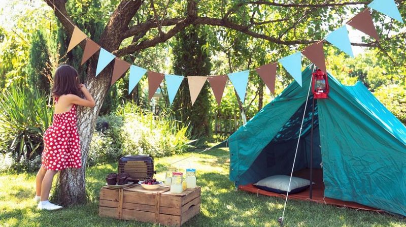 Camping in the Backyard