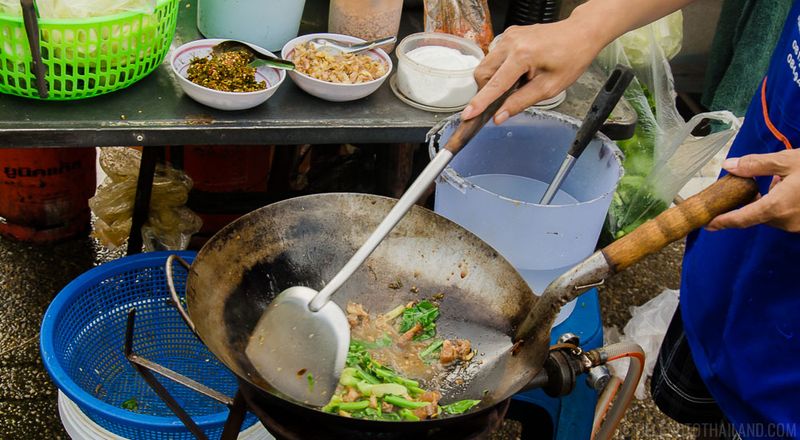 Undercooked Street Food Leading to Food Poisoning (Thailand)