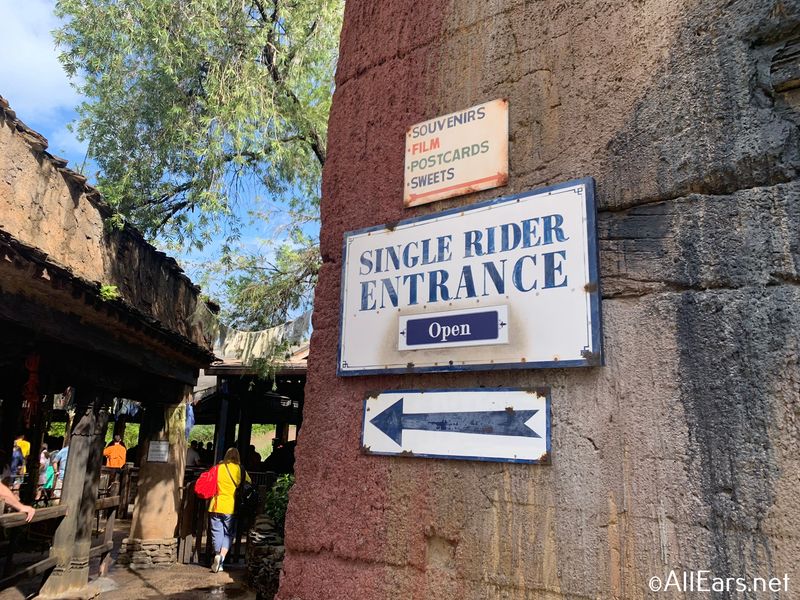 Know Which Rides Have Single Rider Lines