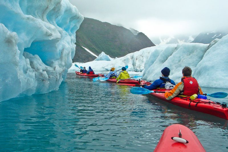Kayaking in Kenai Fjords