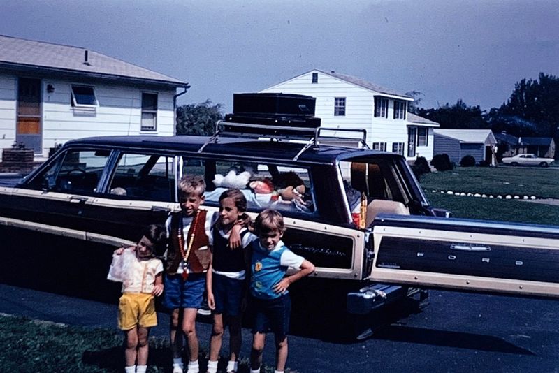 Piling Into the Station Wagon