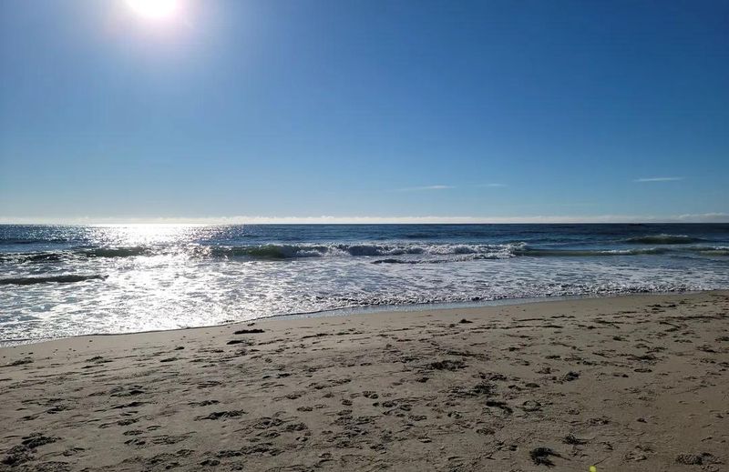 Walking the Boardwalk at Drakes Island Beach