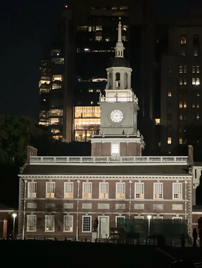 Liberty Bell and Independence Hall