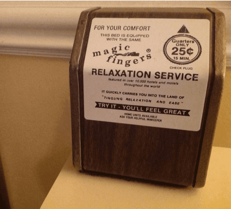 Sleeping in Motels With Coin-Operated Vibrating Beds