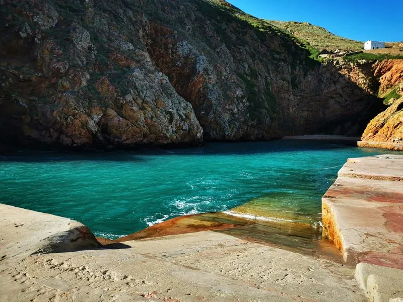 Praia do Carreiro do Mosteiro, Berlengas, Portugal