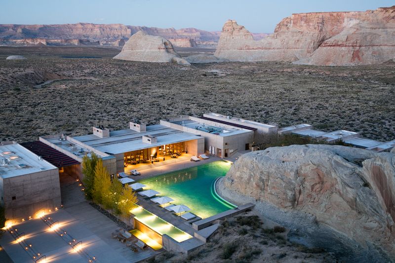 Sleeping Under the Stars at Amangiri – Utah