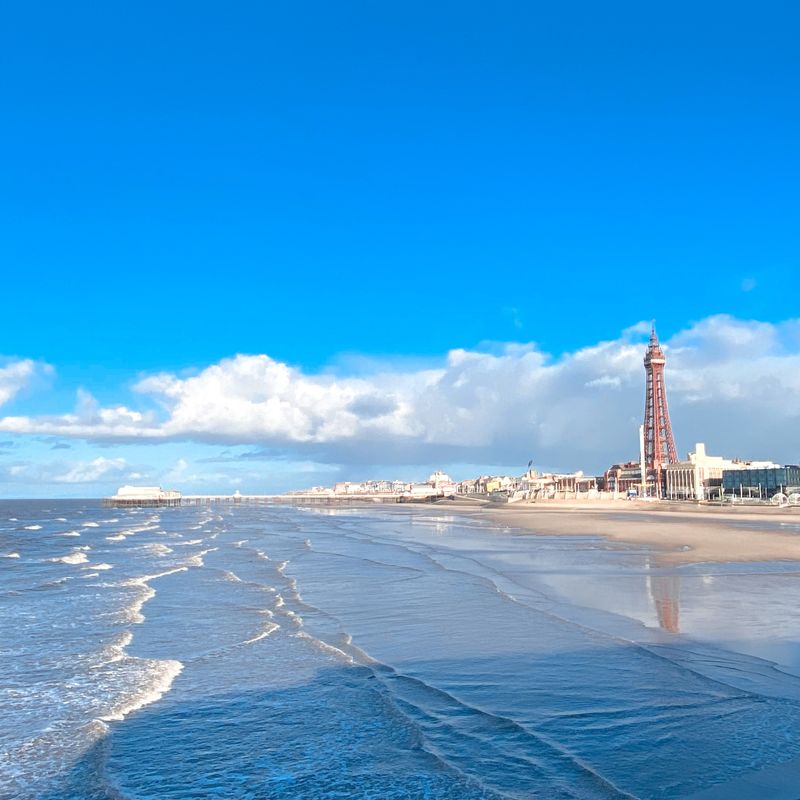 Regret: Blackpool Beach, England