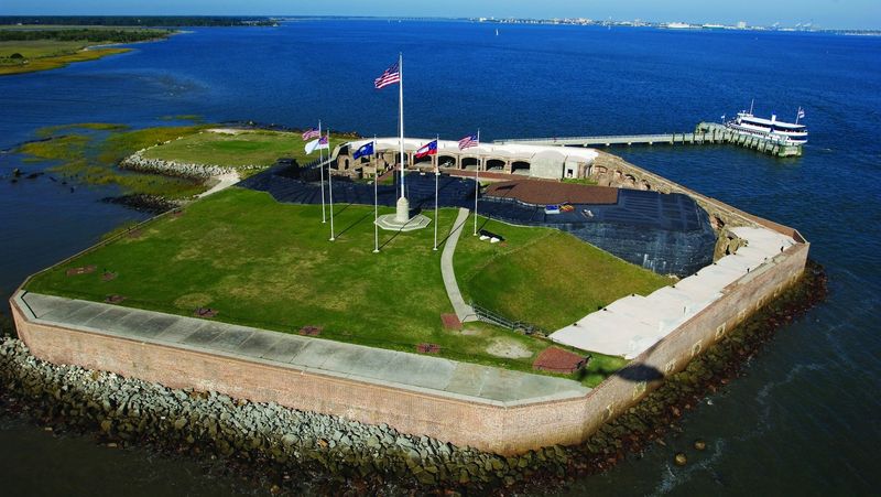 South Carolina – Fort Sumter National Monument (Charleston Harbor)