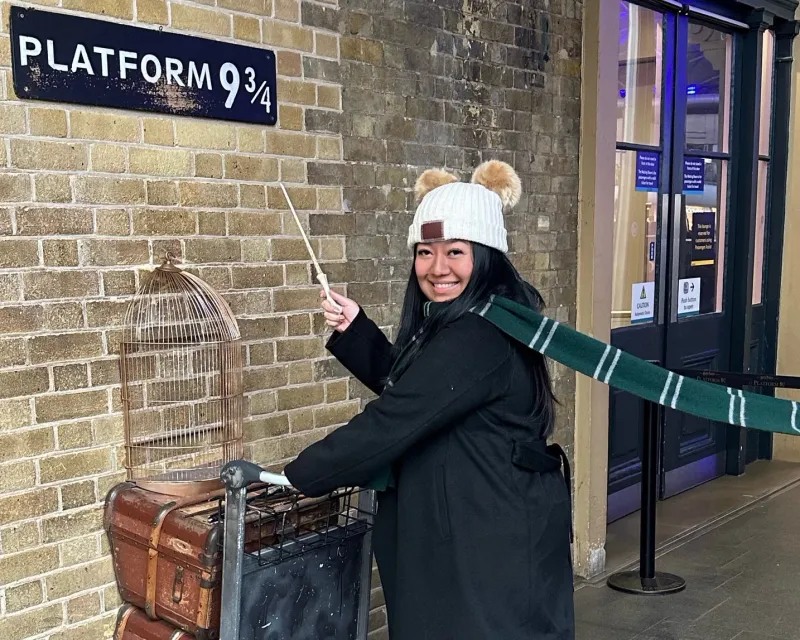 Platform 9¾ at King's Cross Station