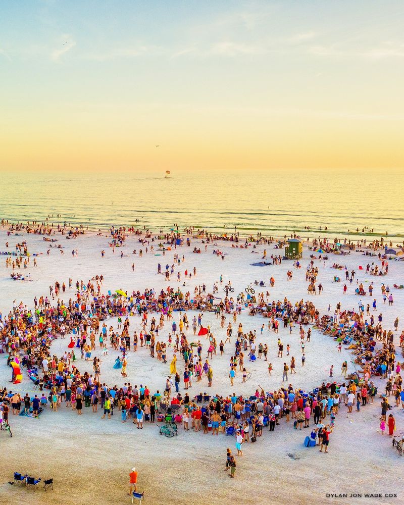 Siesta Key Beach Playground and Drum Circle