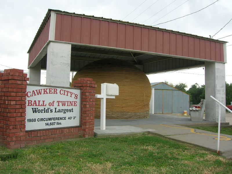 World’s Largest Ball of Twine – Cawker City, Kansas