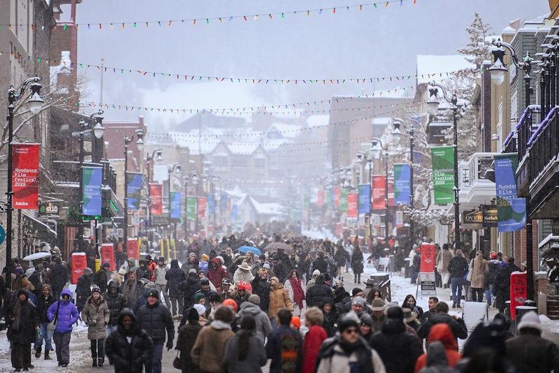 Park City during Sundance Film Festival (UT)