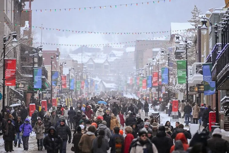 Park City during Sundance Film Festival (UT)