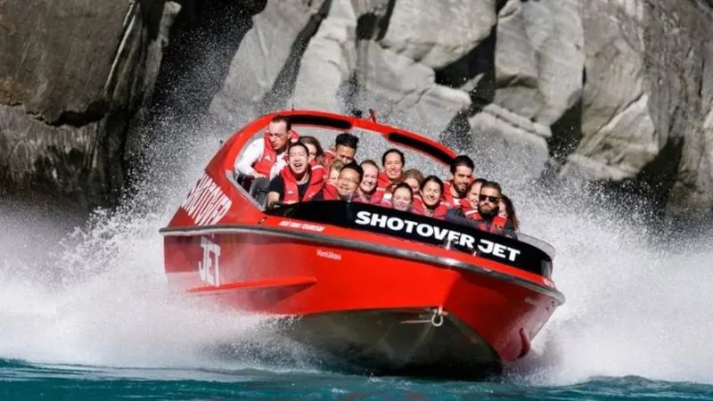 Jet Boating in Shotover River