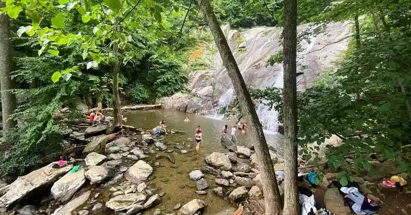 Cedar Run/White Oak Canyon slide, Shenandoah National Park, Virginia