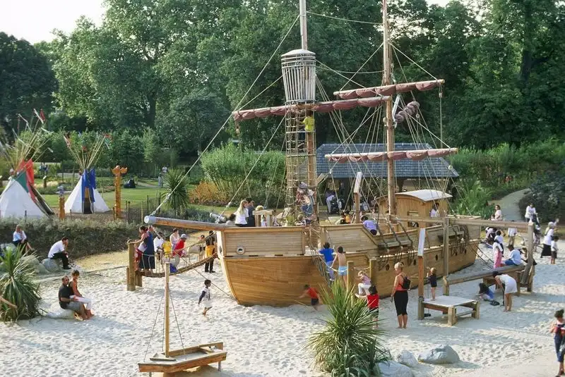 Diana Memorial Playground in Kensington Gardens